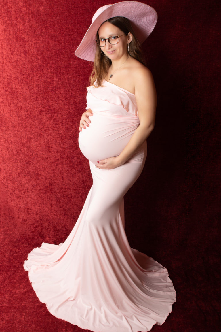 robe de grossesse pour séance photo