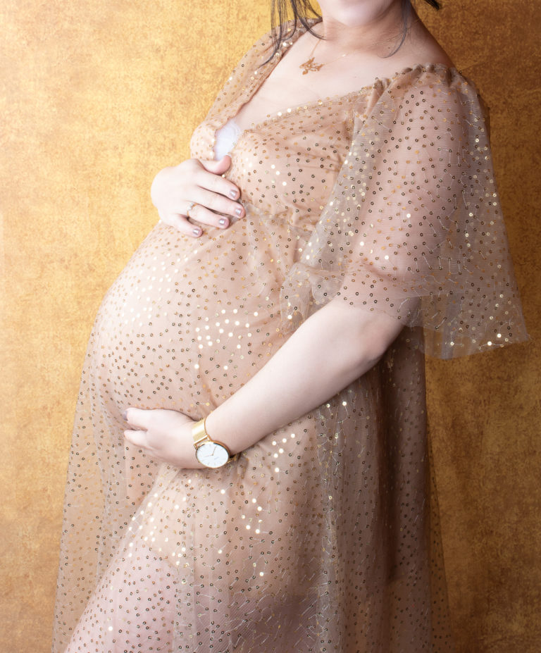 robe de grossesse pour séance photo
